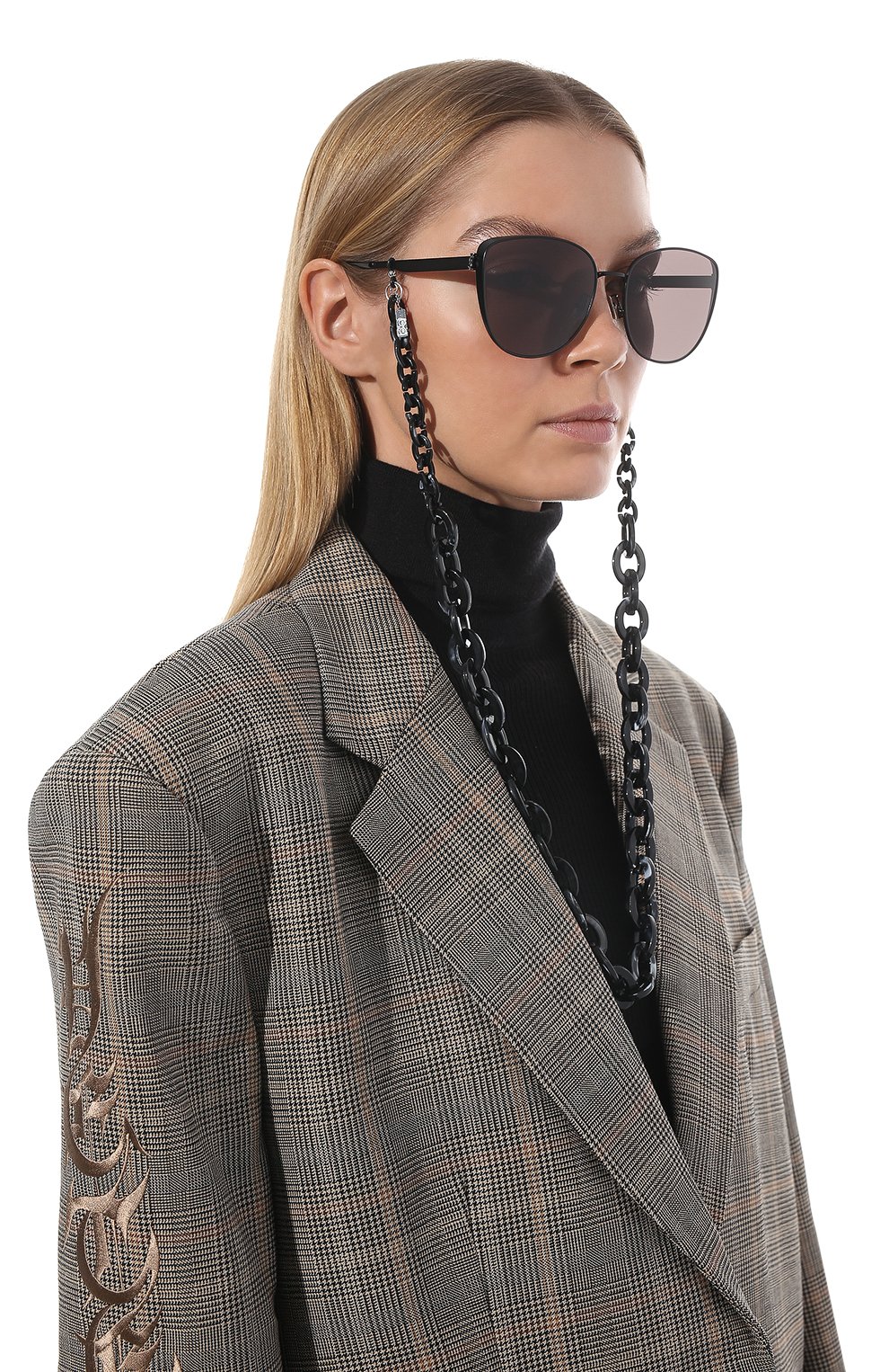 Цепочка для очков CAROLINE ABRAM, арт. CHAINETTE 0MG BLACK, фото 2