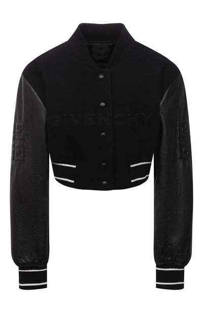 Женский шерстяной бомбер GIVENCHY, арт. BW00CQ611N