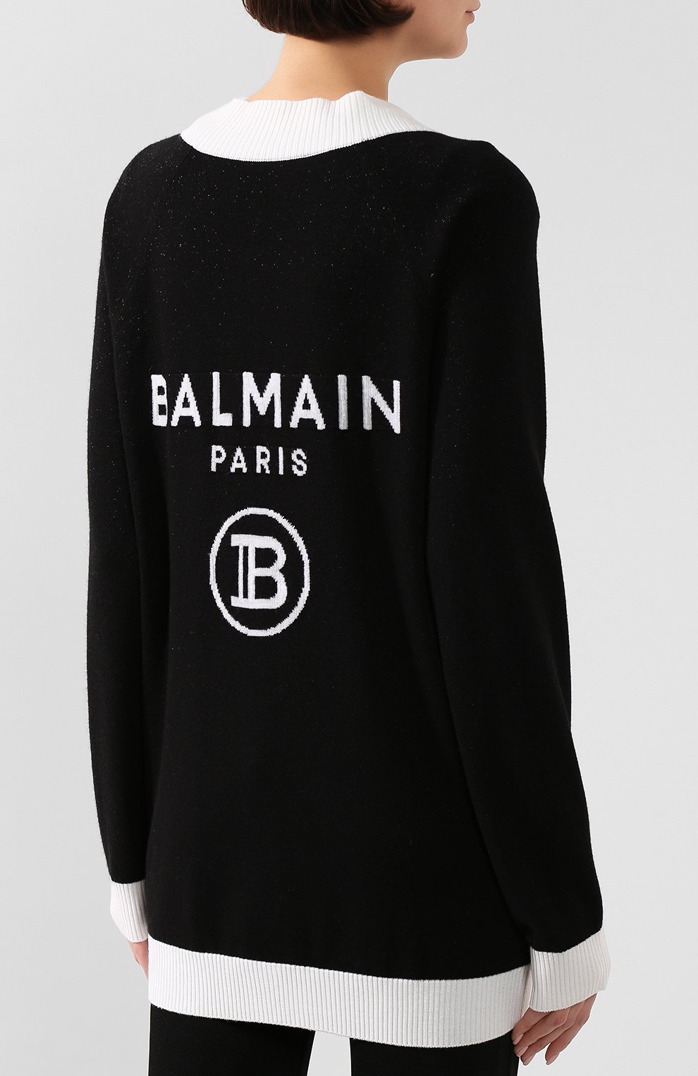 Шерстяной кардиган BALMAIN, арт. TF13405/K023, фото 4