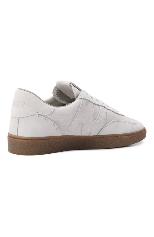 Замшевые кеды Retro MSGM 4041MDS021/996 Белый  4041MDS021/996 Фото 5