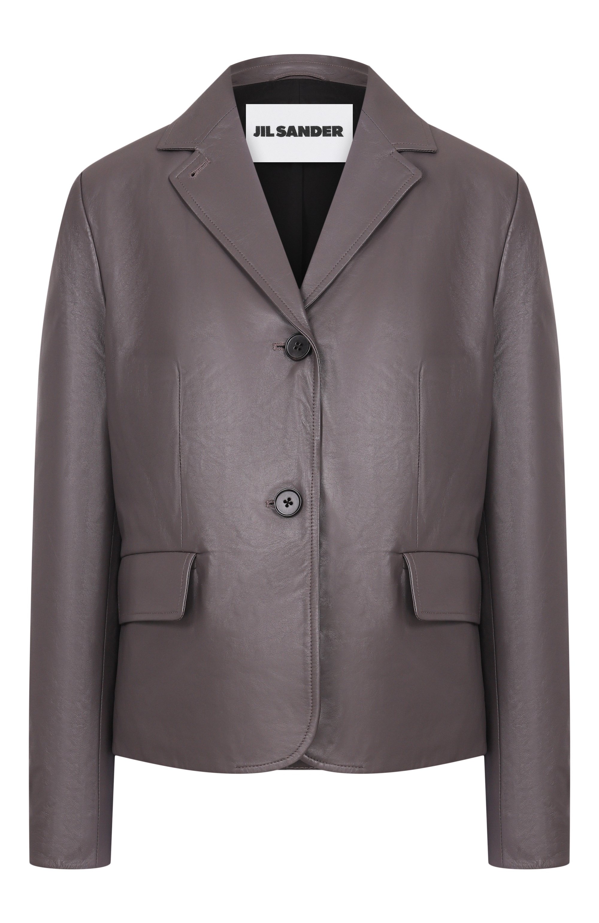 Кожаный жакет JIL SANDER, арт. J02BN0241/J07229, фото 1