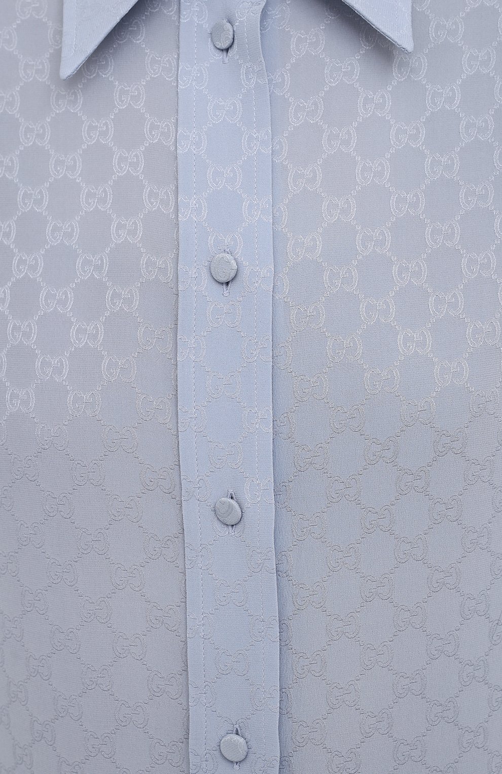 Шелковая рубашка GUCCI, арт. 661738/ZAAZQ, фото 5