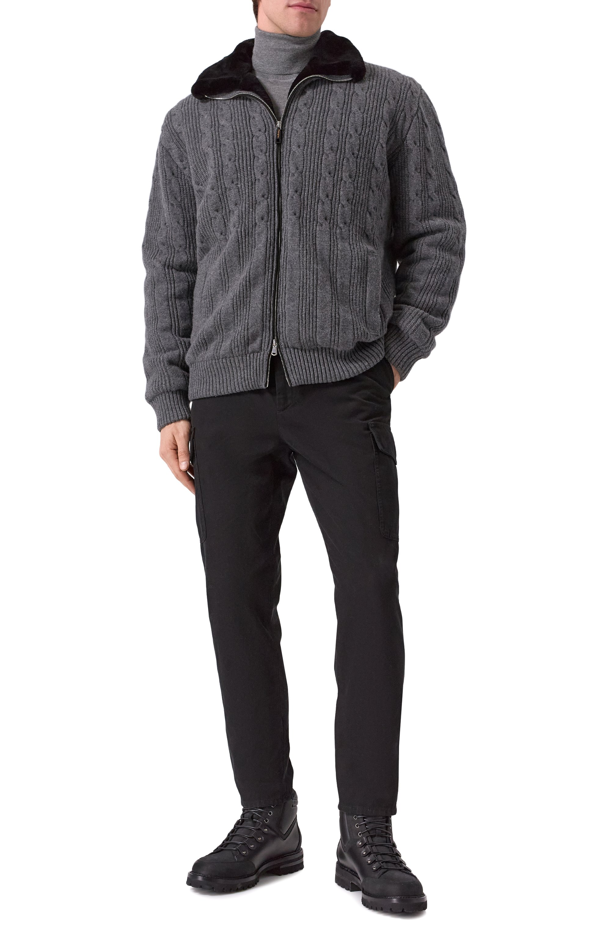 Хлопковые брюки-карго BRUNELLO CUCINELLI, арт. M252DE1890, фото 2