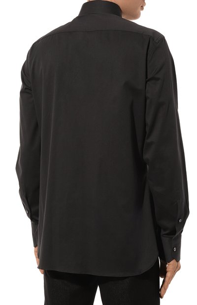 Хлопковая сорочка ZEGNA, арт. 601347A6/9MS0BA, фото 4