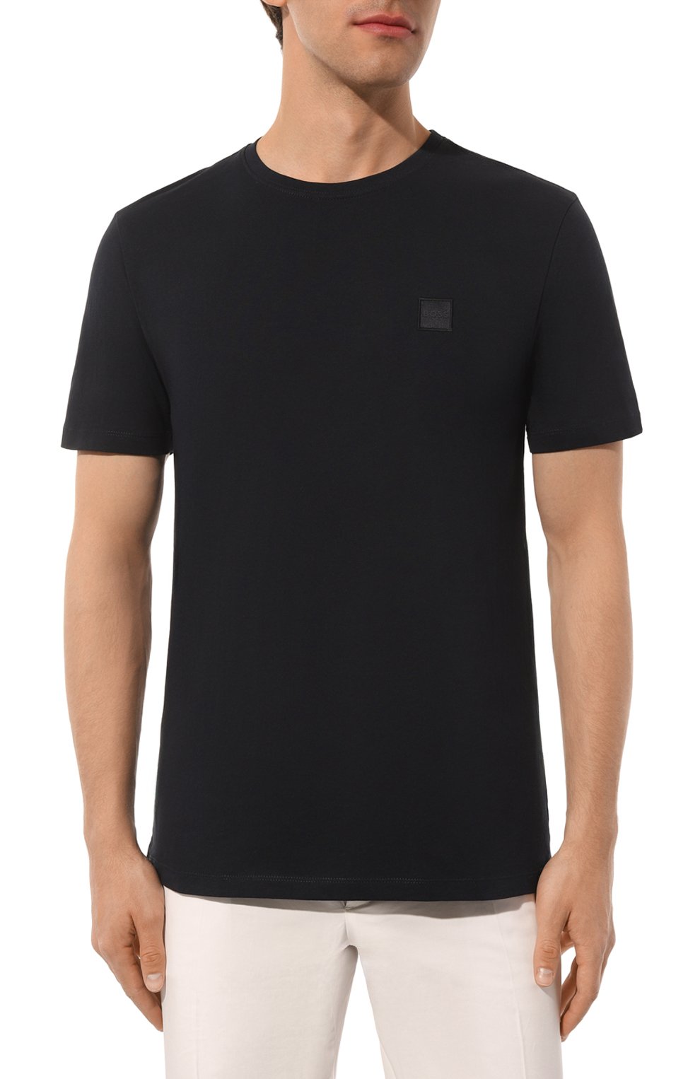 Хлопковая футболка BOSS ORANGE, арт. 50508584, фото 3