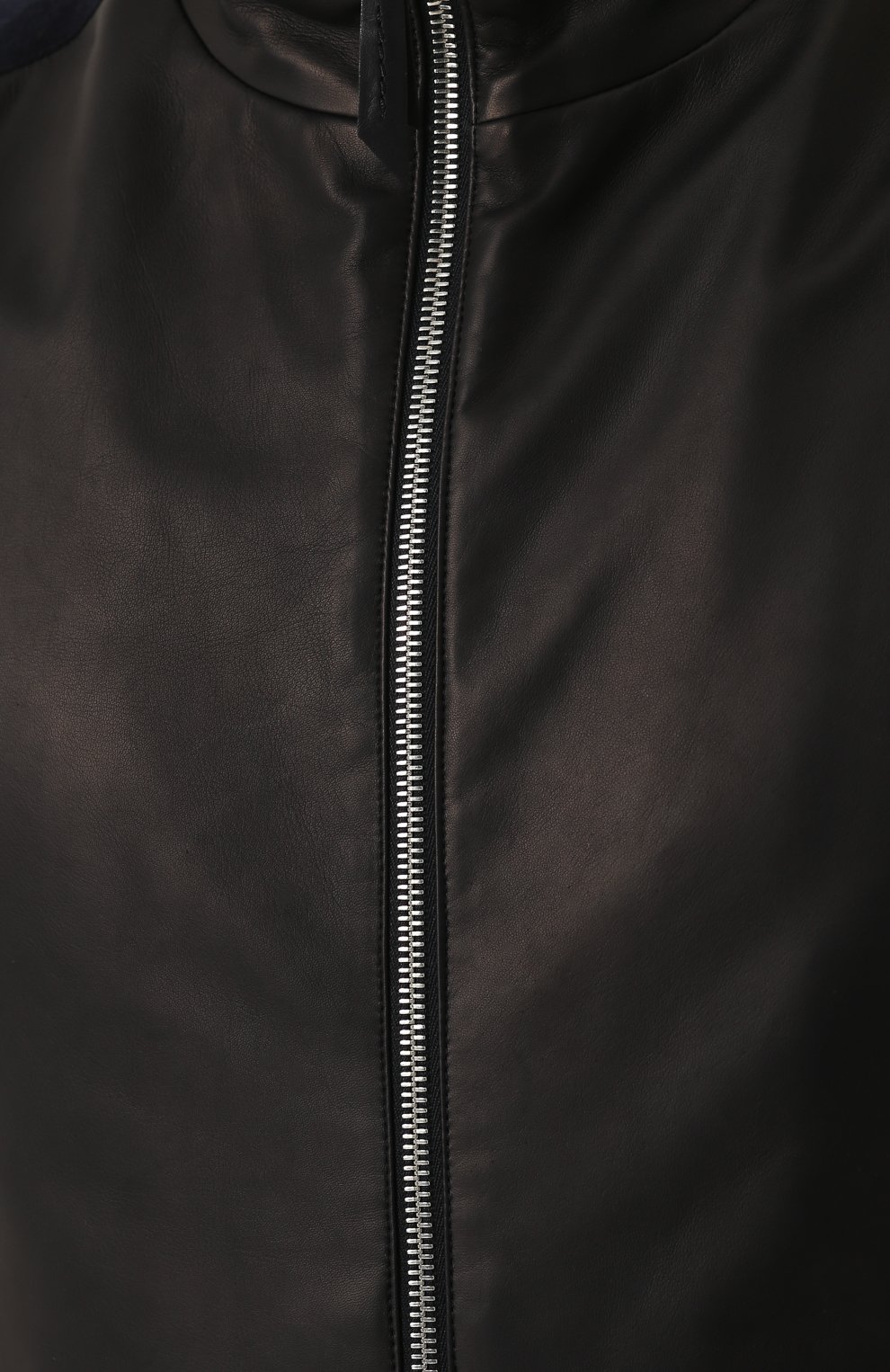 Куртка-бомбер из кожи и кашемира ANDREA CAMPAGNA, арт. 89200E11S2600, фото 5