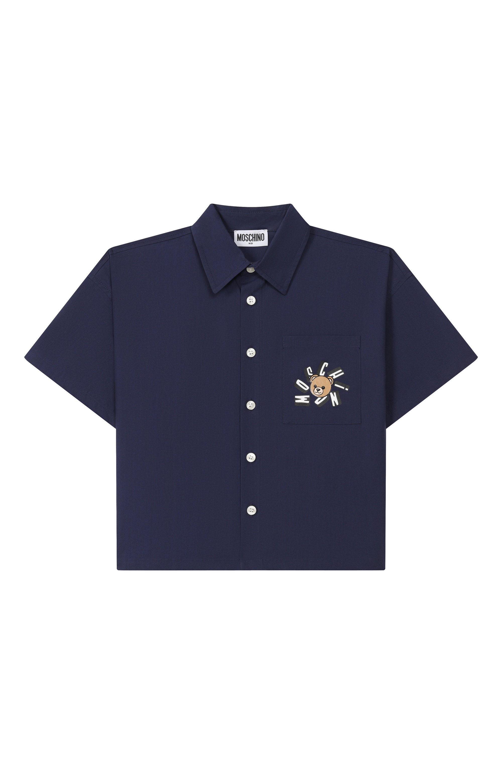 Хлопковая рубашка MOSCHINO, арт. HUC01W/LLA10_001, фото 1