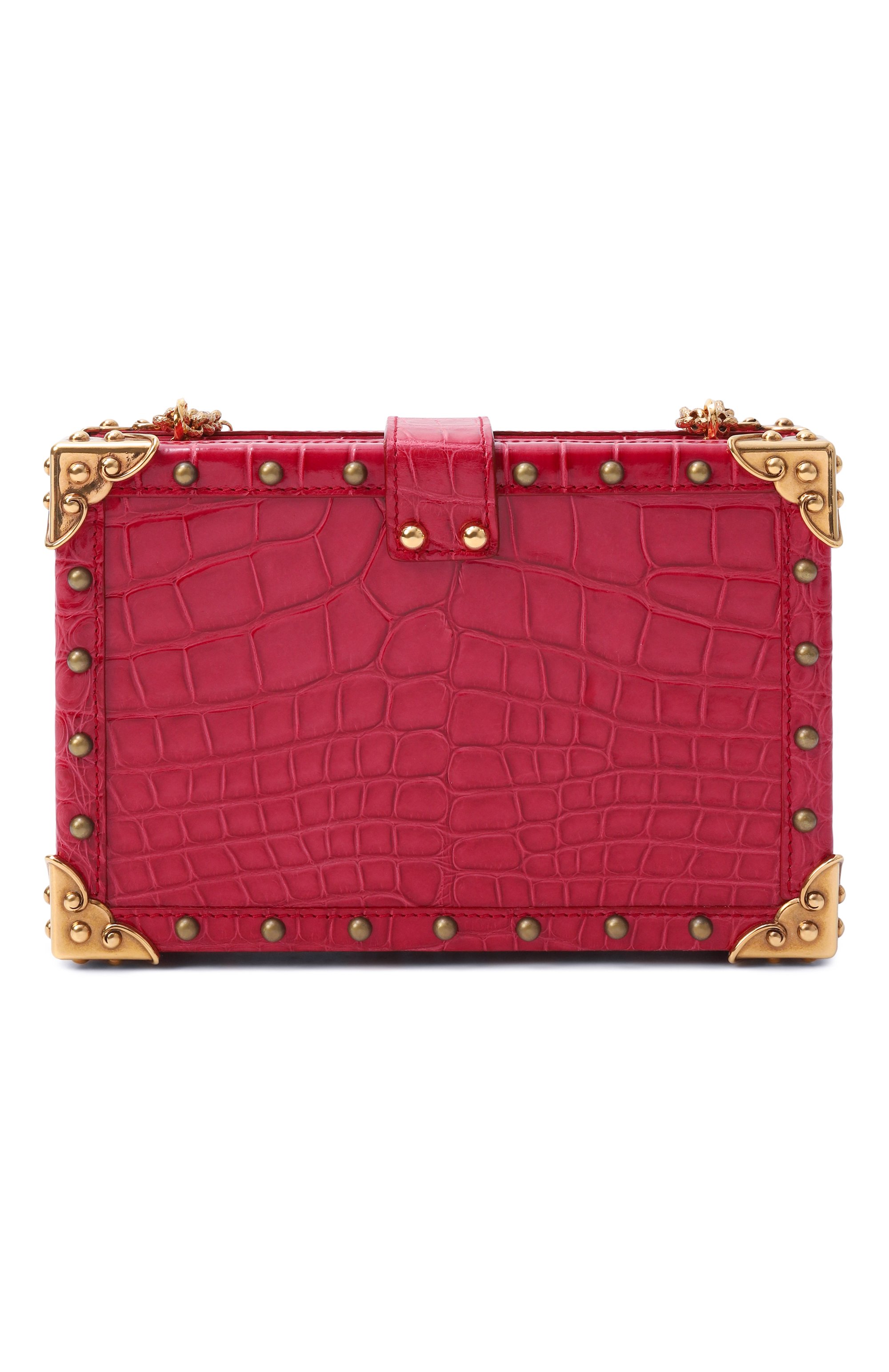 Сумка dolce box из кожи аллигатора DOLCE & GABBANA, арт. BB6568/A2R08, фото 6