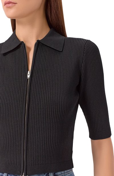 Кардиган JUUN.J черного цвета по цене 55450 руб., арт. JW635AW01, фото 5 Кардиган JUUN.J, арт. JW635AW01, фото 5