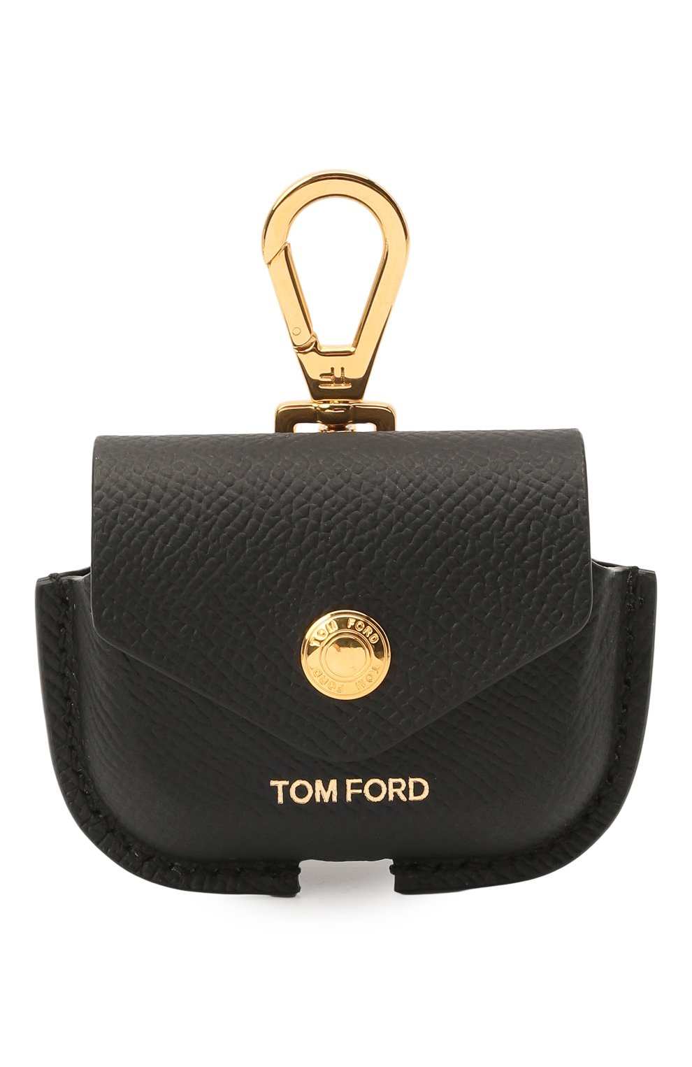 Кожаный чехол для airpods pro TOM FORD черного цвета по цене 56450 руб., арт. Y0304T-LCL081, фото 1 Кожаный чехол для airpods pro TOM FORD, арт. Y0304T-LCL081, фото 1