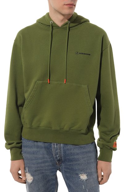 Хлопковое худи HERON PRESTON, арт. HMBB017S22JER009, фото 3