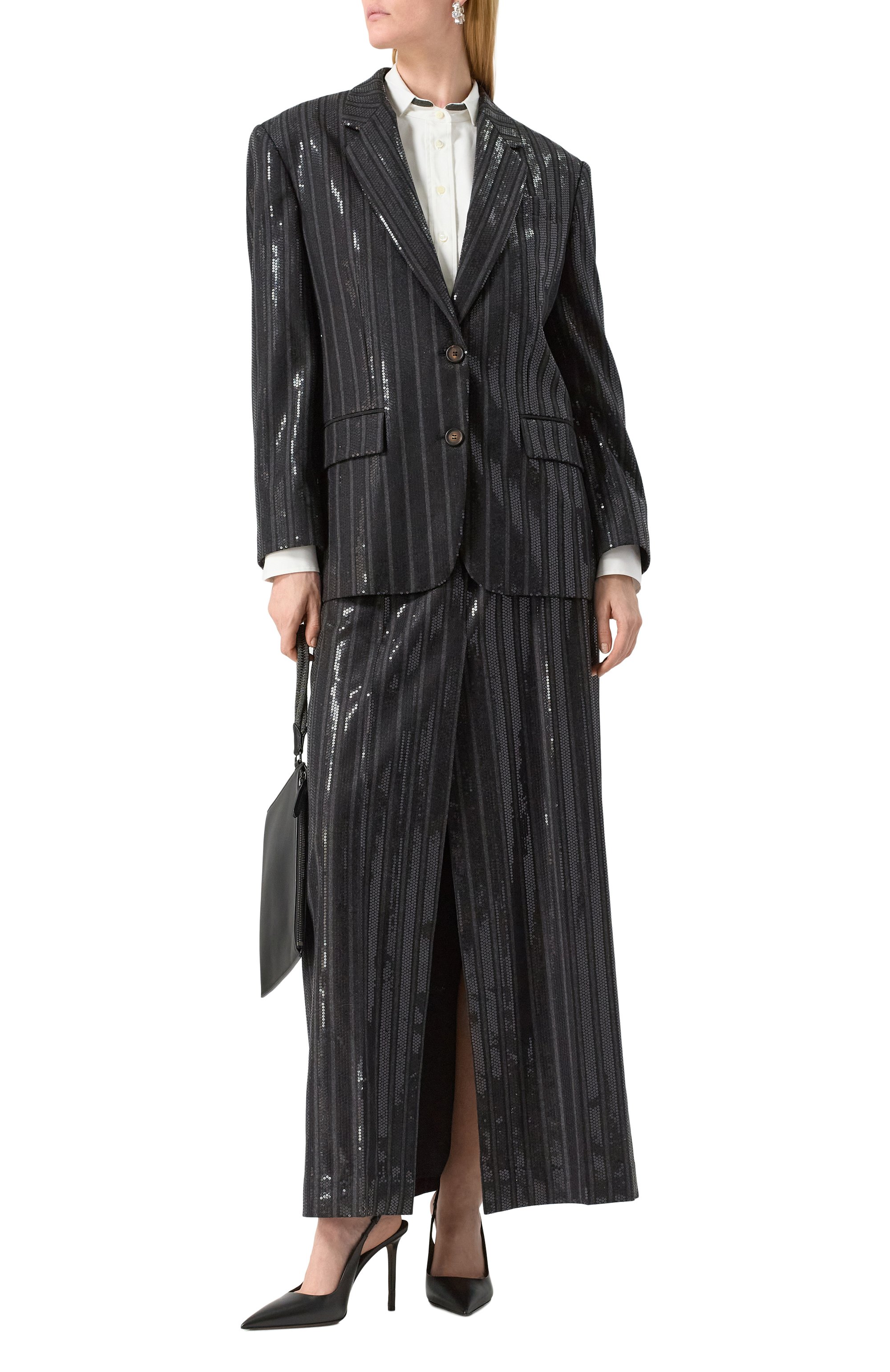 Хлопковая рубашка BRUNELLO CUCINELLI, арт. M0091MP816, фото 2