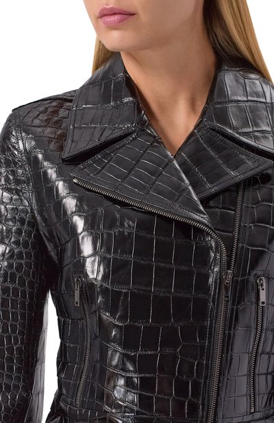 Куртка из кожи крокодила MVST, арт. EXBCK-Y439-2, фото 5