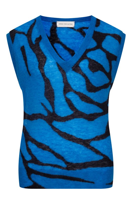 Жилет Dries Van Noten 131272/3723 Синий 131272/3723