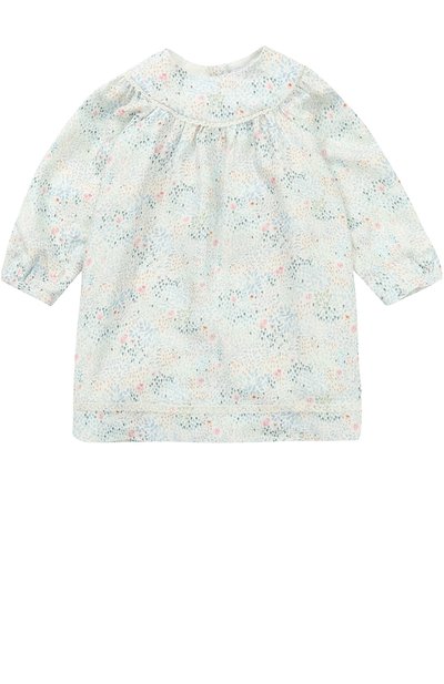 Трикотажное платье с принтом и кружевной отделкой TARTINE ET CHOCOLAT, арт. TK30211/1M-18M, фото 1