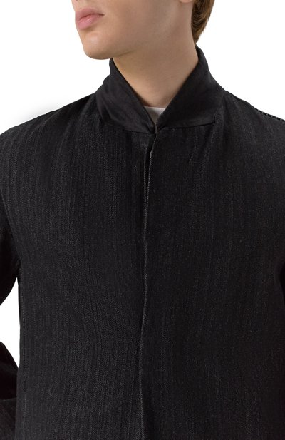 Пиджак из хлопка и шерсти TRANSIT темно-серого цвета по цене 85000 руб., арт. CFUTRBH172, фото 5 Пиджак из хлопка и шерсти TRANSIT, арт. CFUTRBH172, фото 5