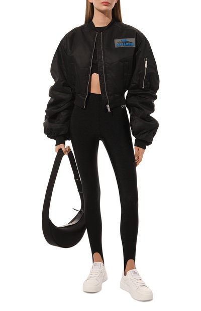 Легинсы со штрипками EVERREVER черного цвета по цене 7190 руб., арт. RE-LGS-BLC-02, фото 2 Легинсы со штрипками EVERREVER, арт. RE-LGS-BLC-02, фото 2