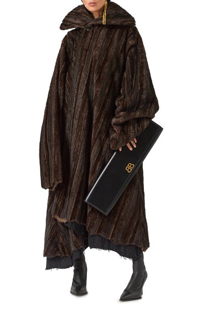 Шуба из экомеха BALENCIAGA, арт. 808949/TRQ09, фото 2