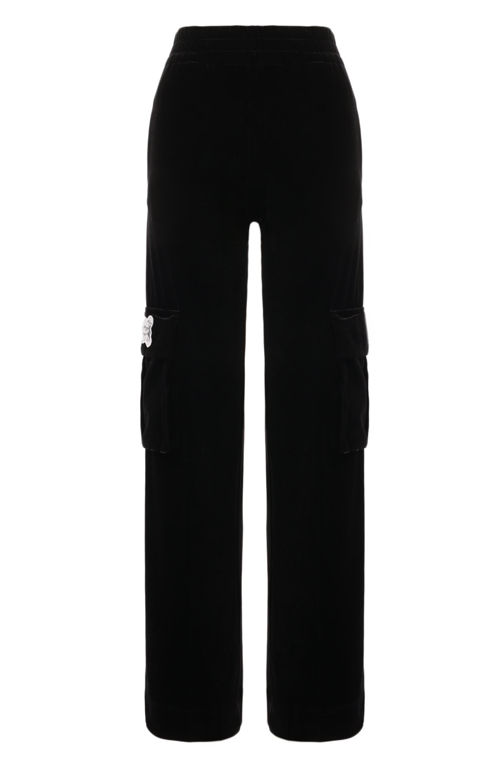 Брюки-карго OFF-WHITE черного цвета по цене 69550 руб., арт. 0WVI012F24FAB001, фото 1 Брюки-карго OFF-WHITE, арт. 0WVI012F24FAB001, фото 1
