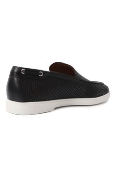 Мужские кожаные лоферы GIUSEPPE ZANOTTI DESIGN черного цвета, арт. EU50022 | Фото 5 (Материал внешний: Натуральная кожа; Материал внутренний: Натуральная кожа; Нос: Не проставлено; Материал сплава: Проставлено; Стили: Кэжуэл)