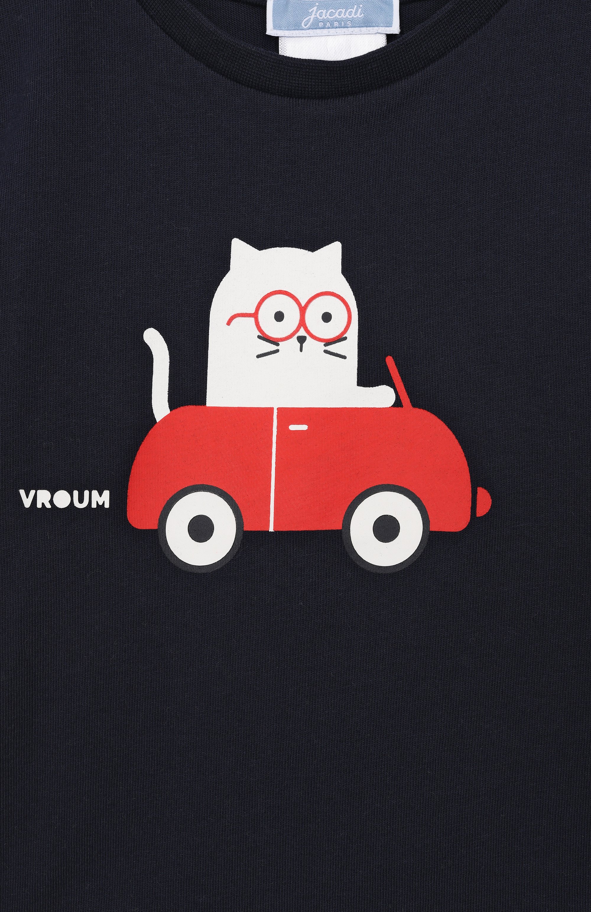 Хлопковая футболка JACADI, арт. 2044677, фото 3