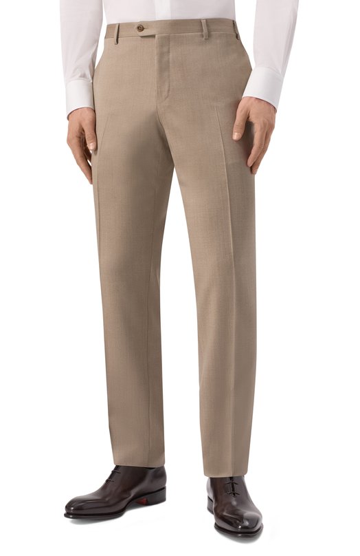 Шерстяной костюм Corneliani 25X009-2517447_SET Бежевый  25X009-2517447_SET Фото 6