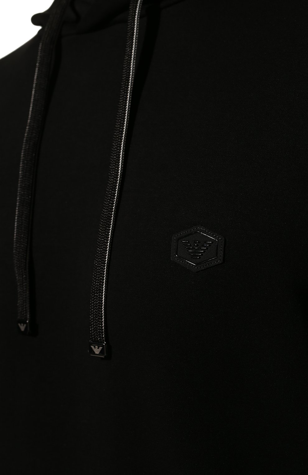 Хлопковое худи EMPORIO ARMANI, арт. 8N1MD0/1JHSZ, фото 5