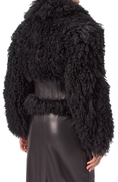 Шуба из овчины BLUMARINE, арт. 4L077A, фото 4