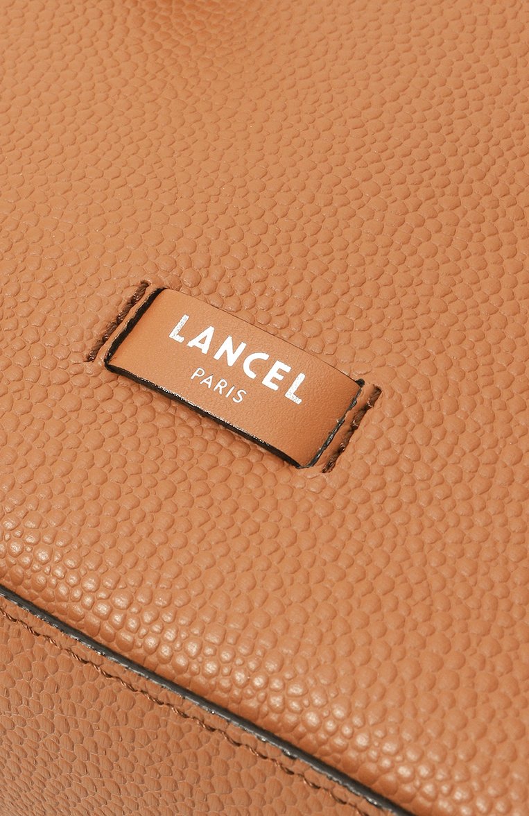 Женский рюкзак ninon LANCEL светло-коричневого цвета, арт. A12093 | Фото 3 (Размер: medium; Материал: Натуральная кожа; Материал сплава: Проставлено; Драгоценные камни: Проставлено; Стили: Кэжуэл)