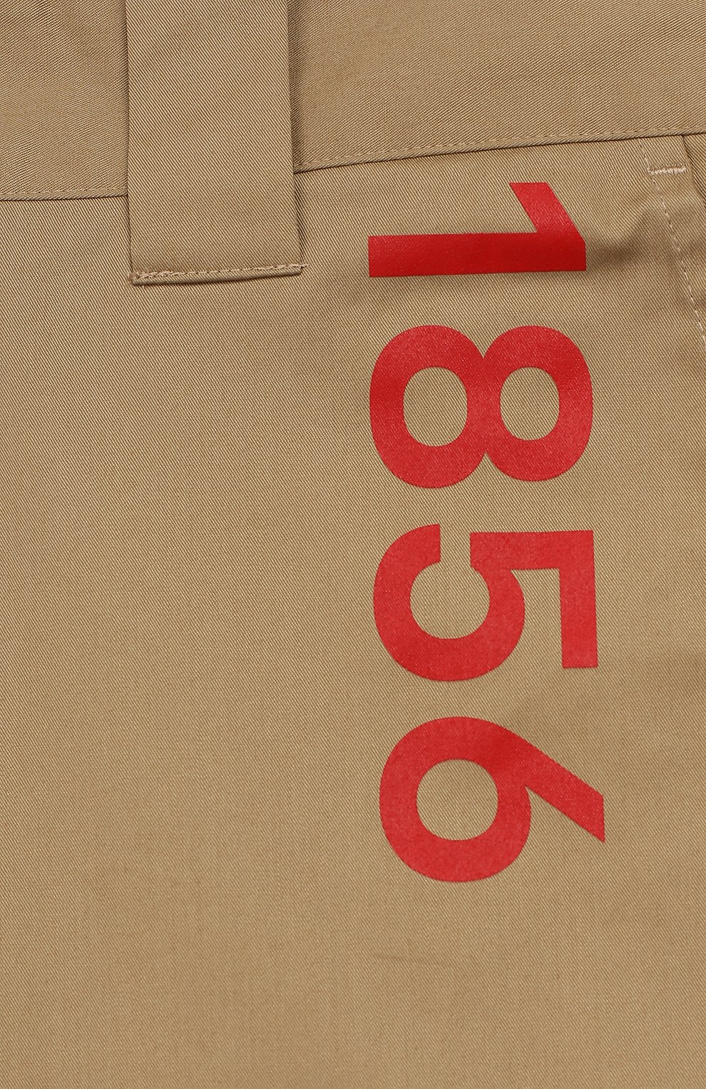 Хлопковые брюки BURBERRY, арт. 8016726, фото 3