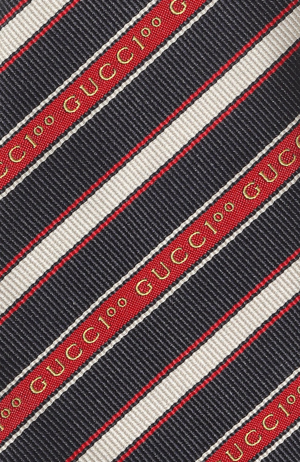 Шелковый галстук GUCCI, арт. 672364 4E002, фото 4