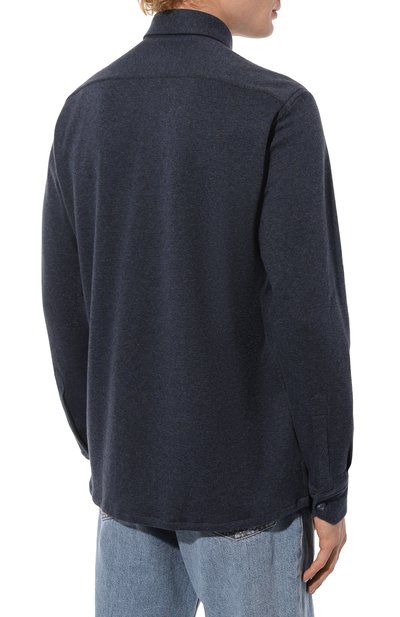 Рубашка из хлопка и кашемира STEFANO RICCI, арт. CJ007117/TE2602, фото 4