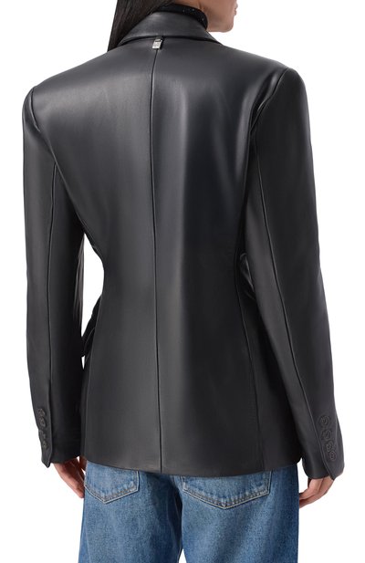 Кожаный жакет GIUSEPPE DI MORABITO, арт. 05FWJA096P 05351, фото 4