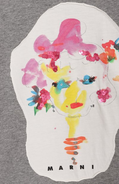 Хлопковое платье MARNI, арт. M01598/M00V1, фото 3