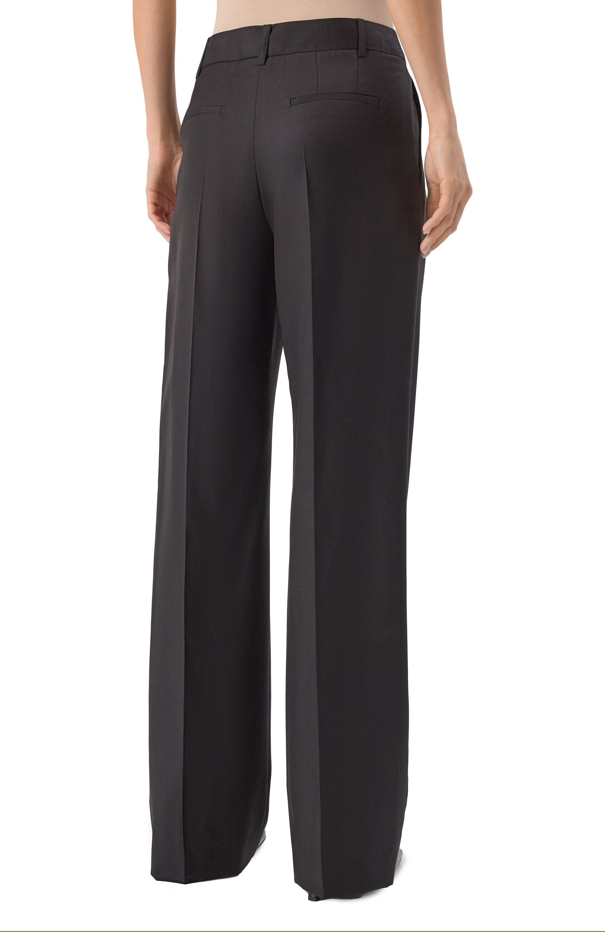 Шерстяные брюки LOULOU DE SAISON, арт. SBIRU, фото 4