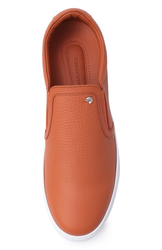 Кожаные слипоны Stefano Ricci UF50_G2320/VD Оранжевый  UF50_G2320/VD Фото 5