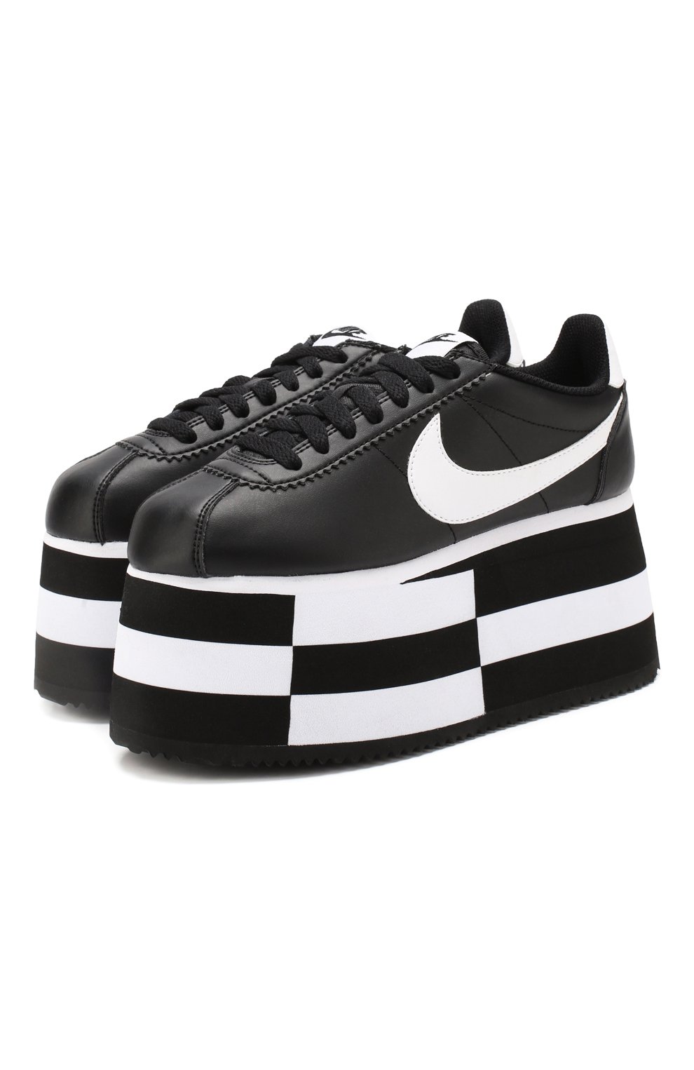 Кожаные кеды cortez comme des garcons x nike NIKE, арт. GB-K122-001, фото 1