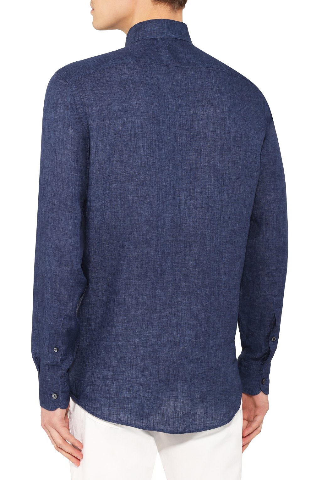 Льняная рубашка ZEGNA, арт. UUX38/SRF5, фото 4