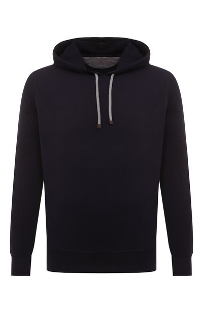 Мужской хлопковое худи BRUNELLO CUCINELLI, арт. MW848B2307
