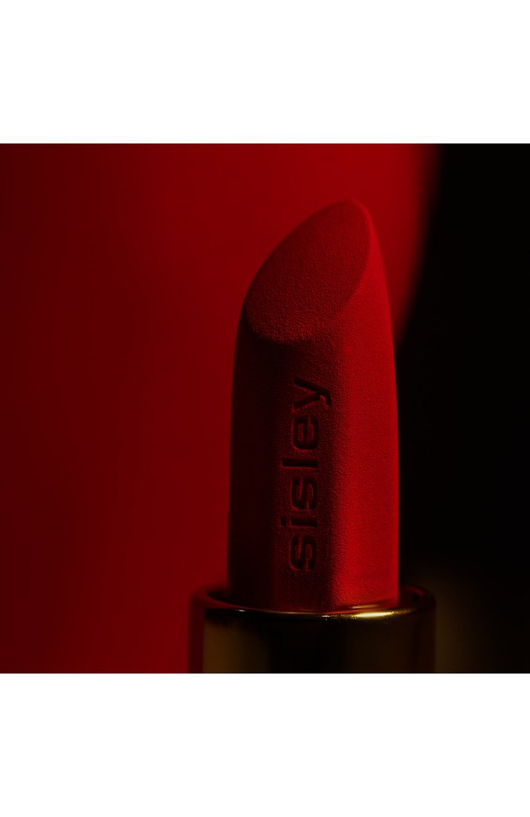 Увлажняющая матовая помада phyto-rouge velvet, оттенок 41 классический красный (3g) SISLEY  цвета, арт. 170709 | Фото 7 (Финишное покрытие: Матовый; Региональные ограничения белый список (Axapta Mercury): Не проставлено; Нос: Не про�ставлено)