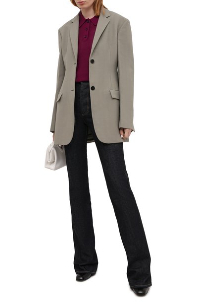 Поло из вискозы DRIES VAN NOTEN, арт. 211-11217-2700, фото 2