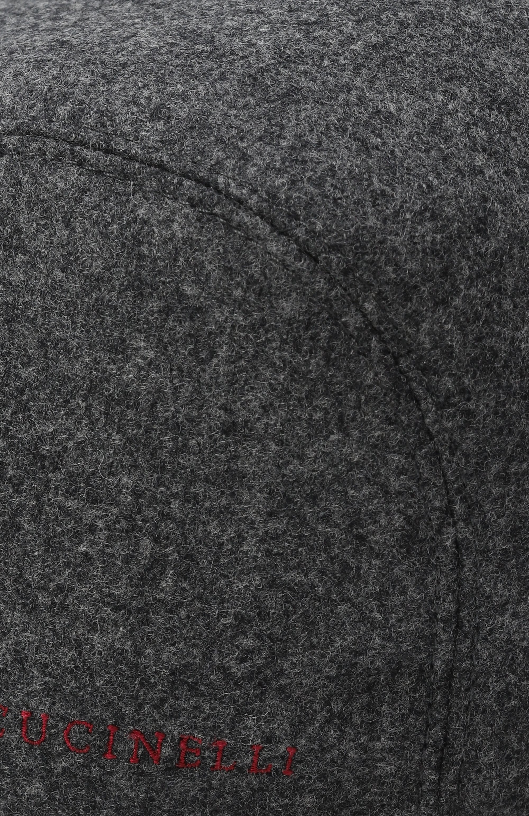 Шерстяная кепка BRUNELLO CUCINELLI, арт. M038P9961, фото 3