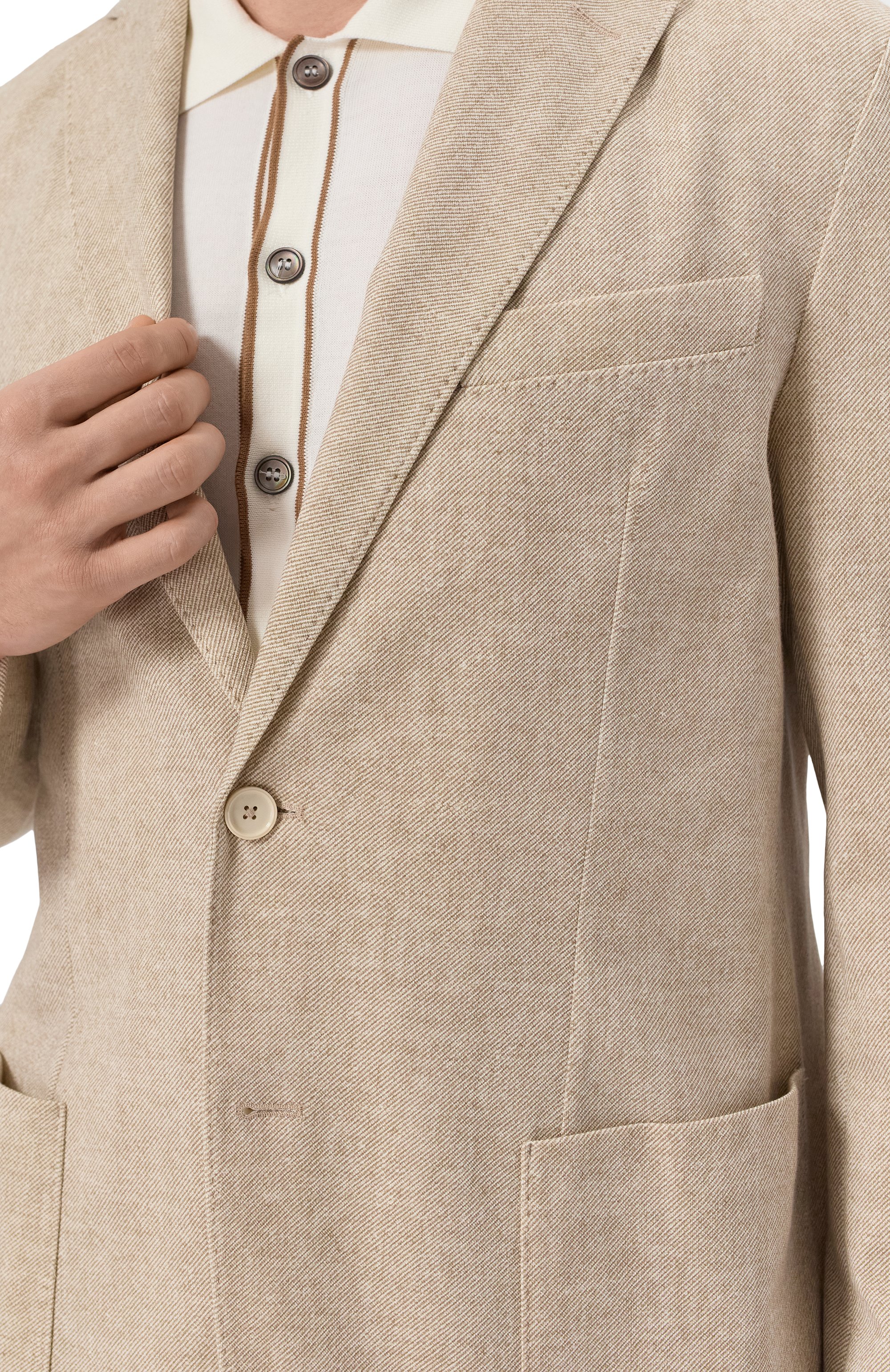 Хлопковый пиджак CIRCOLO 1901, арт. CN4810, фото 7