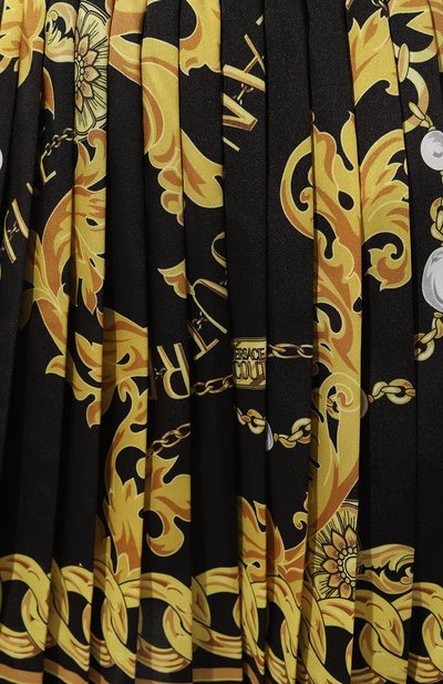 Плиссированная юбка VERSACE JEANS COUTURE, арт. 75HAE8A0/NS313, фото 5