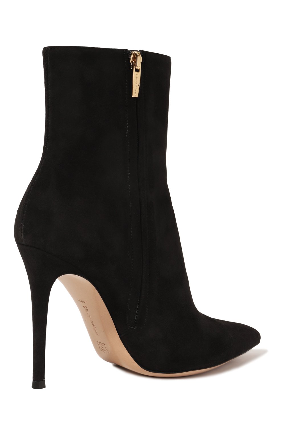 Замшевые ботильоны GIANVITO ROSSI, арт. G73149.15RIC.CASNER0, фото 5