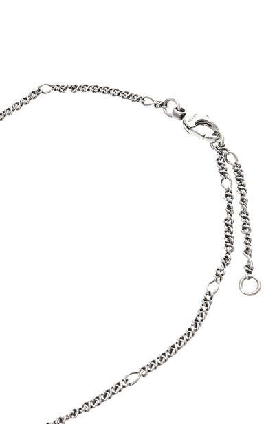 Колье GUCCI серебряного цвета по цене 46080 руб., арт. 412885 J3F42, фото 4 Колье GUCCI, арт. 412885 J3F42, фото 4