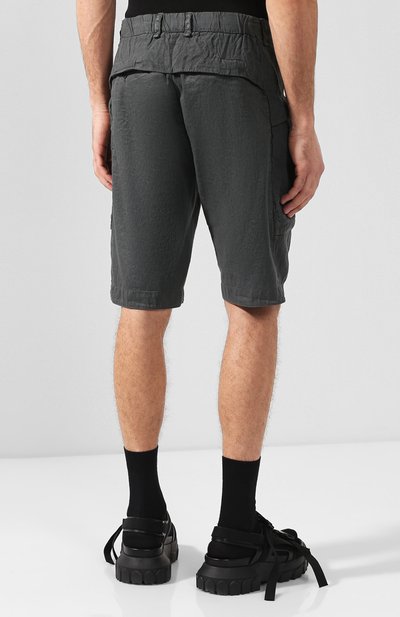 Шорты из смеси льна и хлопка TRANSIT, арт. CFUTRHC123, фото 4