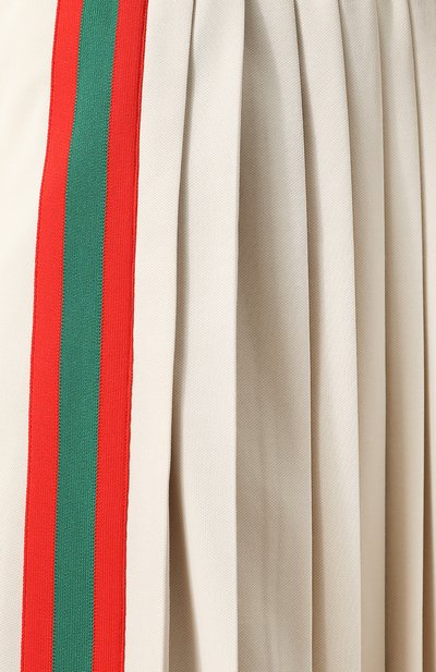 Юбка GUCCI кремового цвета по цене 54600 руб., арт. 526523/X9V98, фото 5 Юбка GUCCI, арт. 526523/X9V98, фото 5