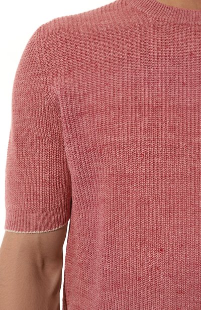 Джемпер изо льна и хлопка BRUNELLO CUCINELLI, арт. M2L70B2257, фото 5