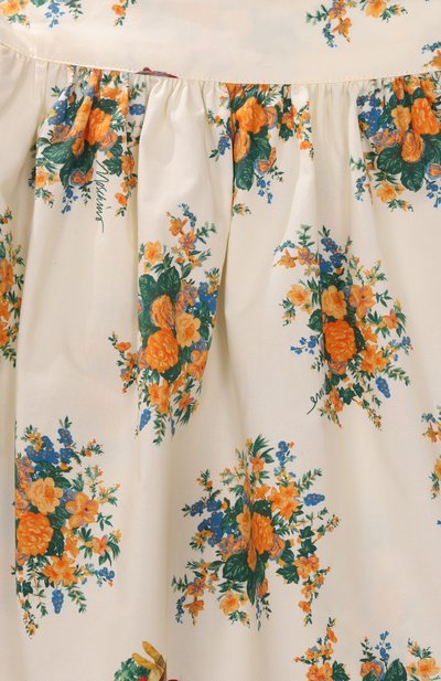 Хлопковая юбка MOSCHINO, арт. HDJ03T/LLB56/10-14, фото 3